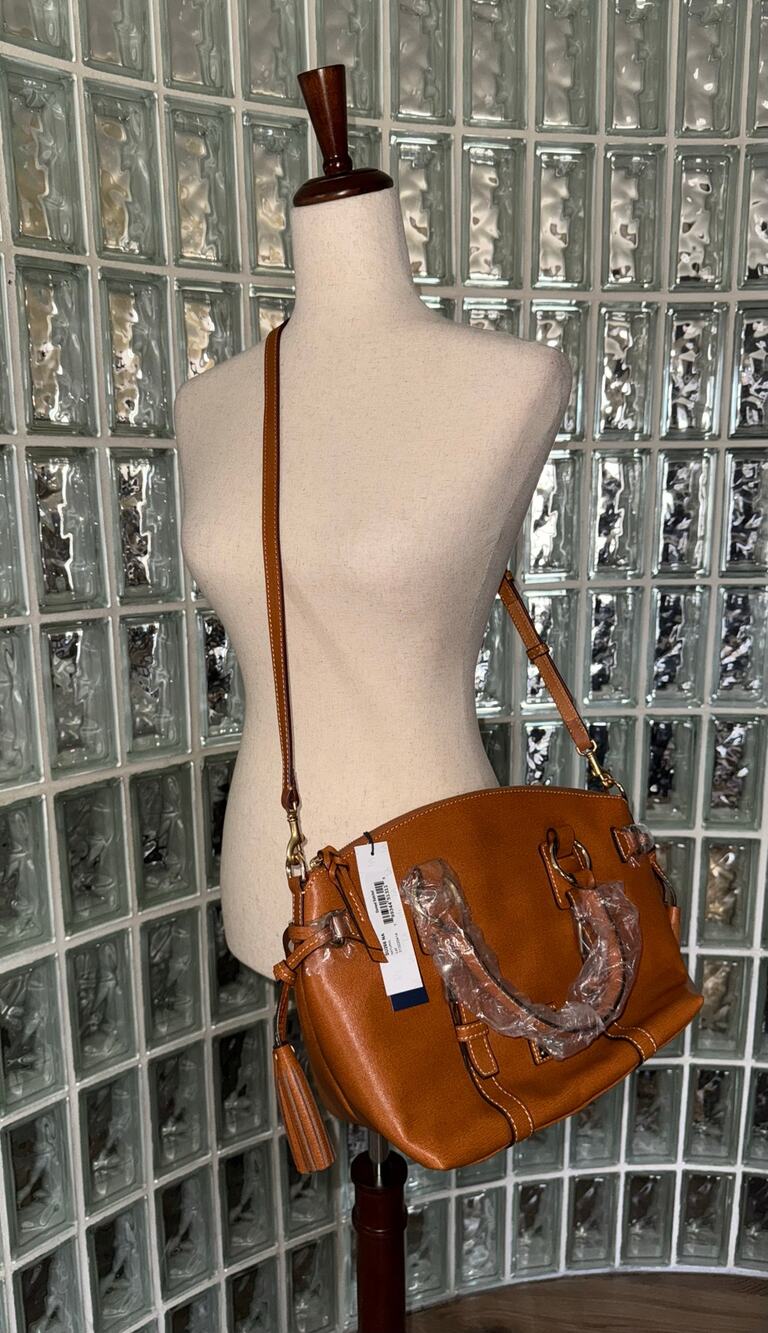 Dooney & Bourke Leather Domed Satchel